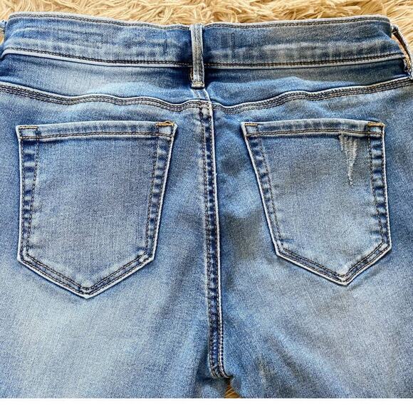 PacSun Knee Patch Super Stretch Ankle Jeggings 25 - Picture 8 of 14